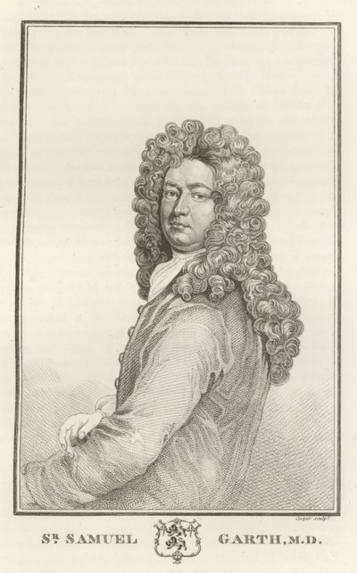 Sir Samuel Garth, MD door Godfrey Kneller